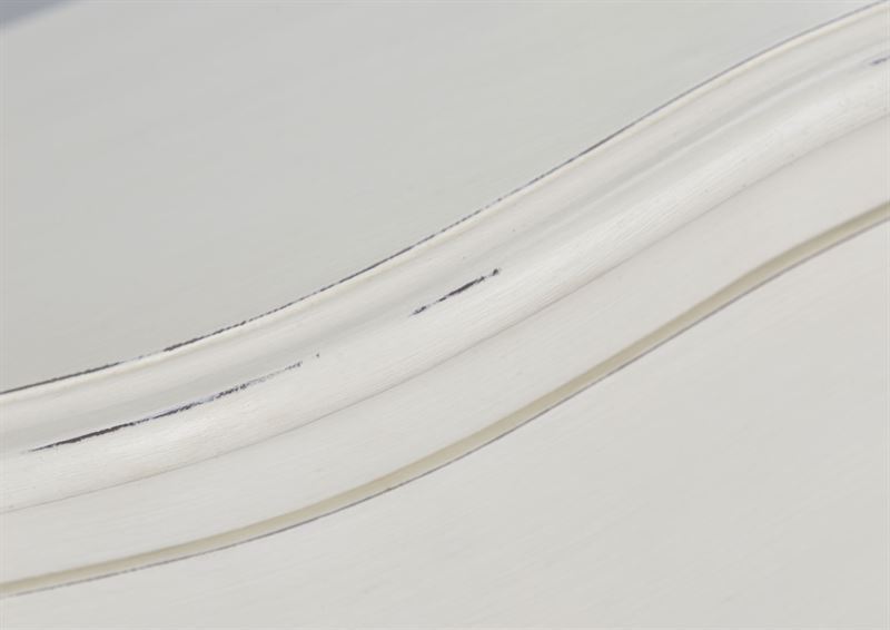 Mesita 2 cajones Murano Blanco 50 x 35 x 75 - Imagen 3