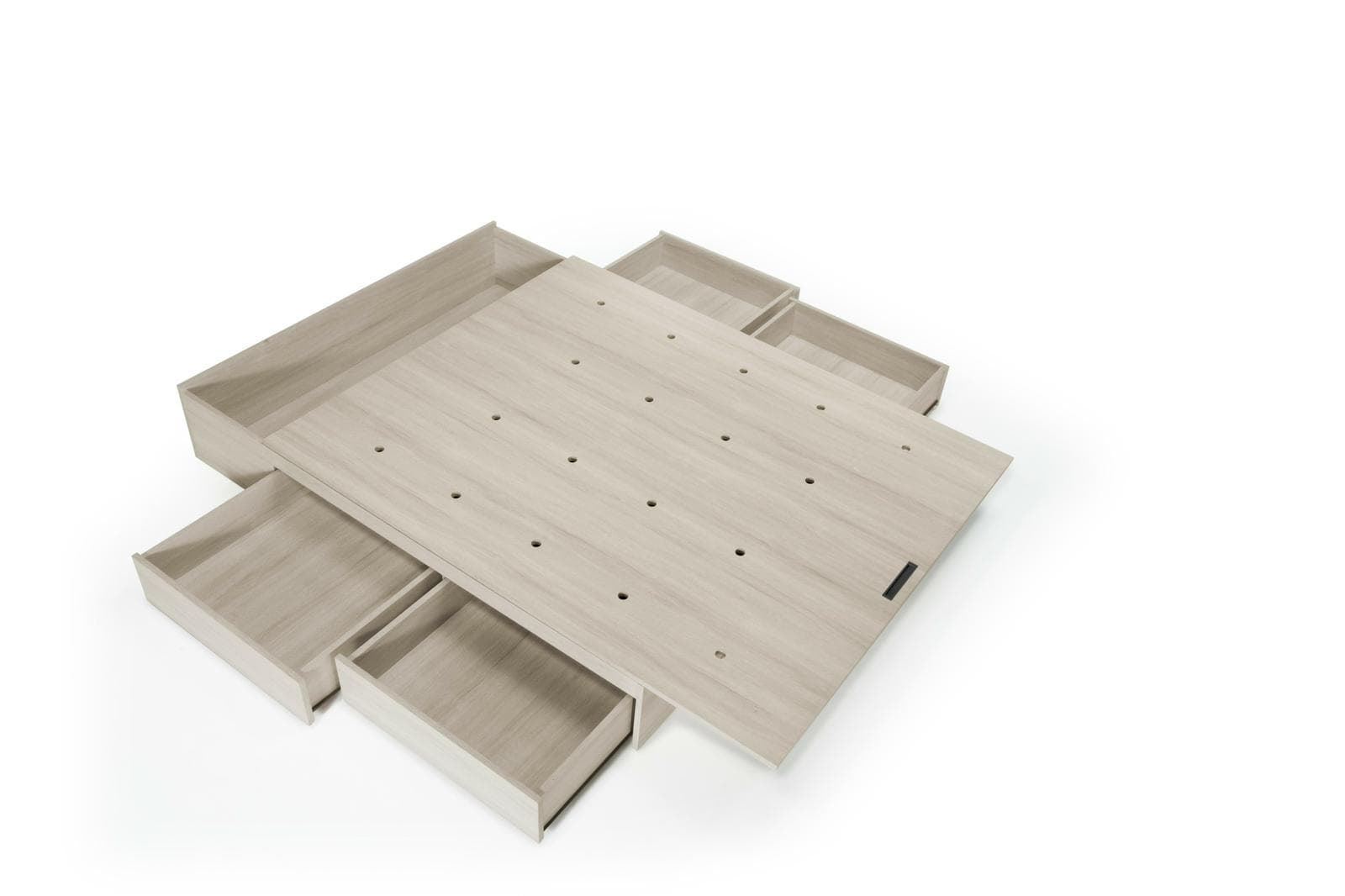 Canapé con cajones SECRET BOX 150 x 190 / Tapa deslizantes / 4 cajones con arcón en el cabecero. - Imagen 2