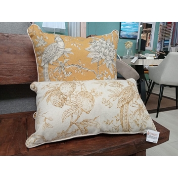 Cojines colección Manacor 50 x 50 lino con cordón - Imagen 1