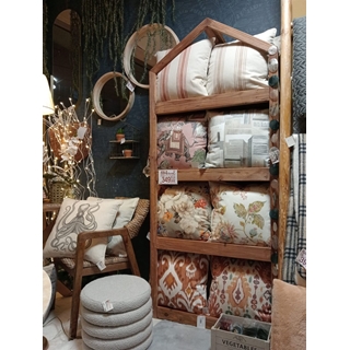 Cojines colección Manacor 50 x 50 lino con cordón - Imagen 2