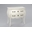 Comoda 2 cajones Murano blanco 80 x 40 x 80 - Imagen 2