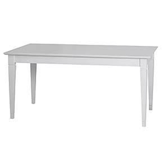 Mesa 160 x 90 x 75 extensible 220 en madera lacada blanco - Imagen 1