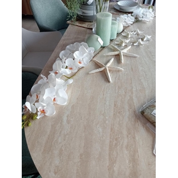 Mesa comedor BEIGE piedra sintética 180 x 90 x 76 (NUEVA ENTRADA 2º QUINCENA OCTUBRE) - Imagen 2