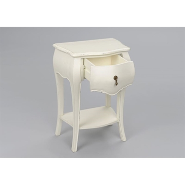 Mesita de noche Murano blanco 45 x 30 x 65 - Imagen 2