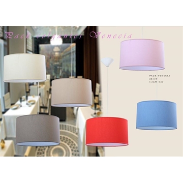 Pantallas cilindro tejido Venecia - Imagen 1