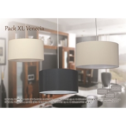 Pantallas cilindro tejido Venecia - Imagen 2