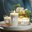 Vela aromática ELLIPSE - White Tea & Jasmine - mecha de madera natural - Imagen 2