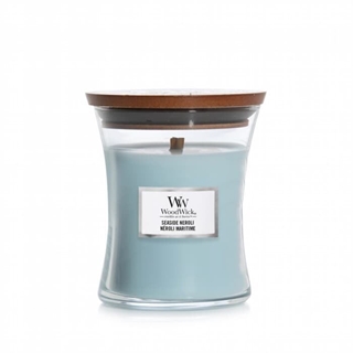 Vela aromática MEDIUM - Seaside Neroli - mecha de madera natural - Imagen 1
