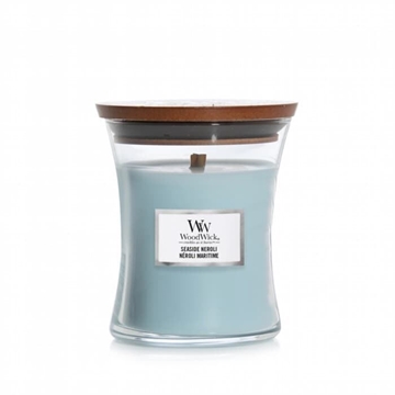 Vela aromática MEDIUM - Seaside Neroli - mecha de madera natural - Imagen 1