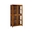 Vitrina Flamingo 2 cajones interiores y 3 estantes 100 x 40 x 190 - Imagen 1